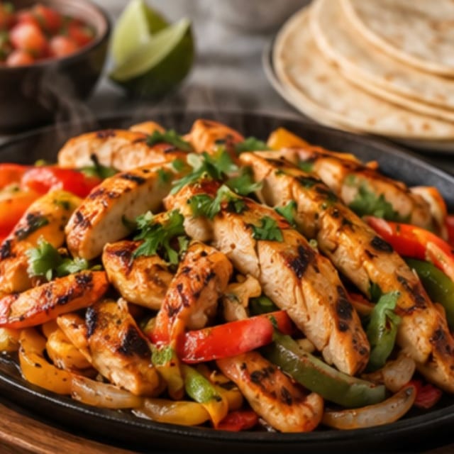 Lunch Fajitas Chicken.