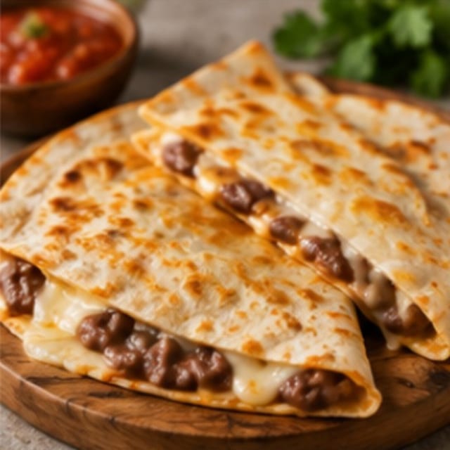 Bean & Cheese Quesadilla.