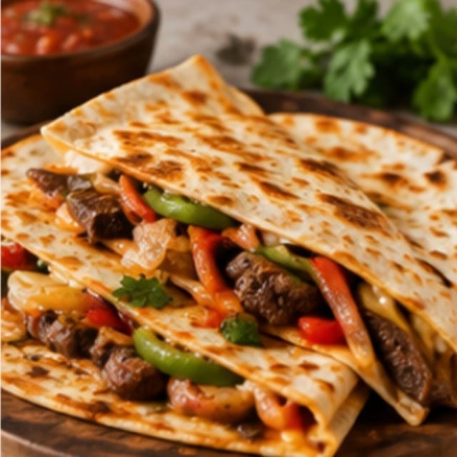 Q Fajita Quesadilla.