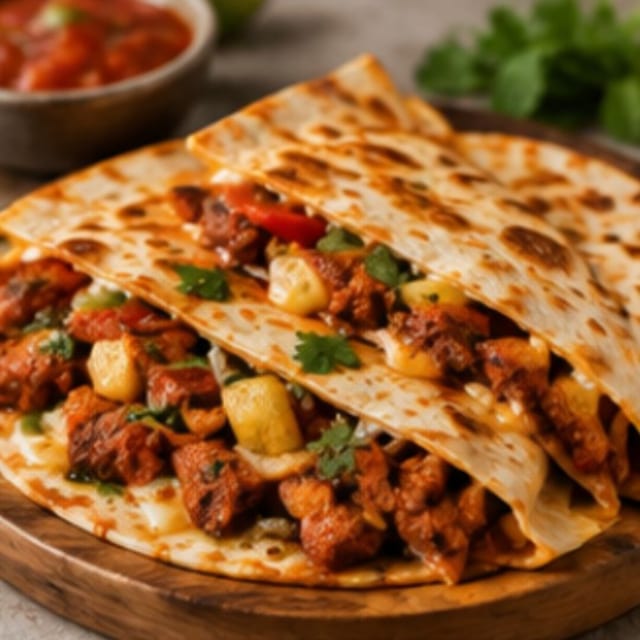 Pastor Quesadilla.