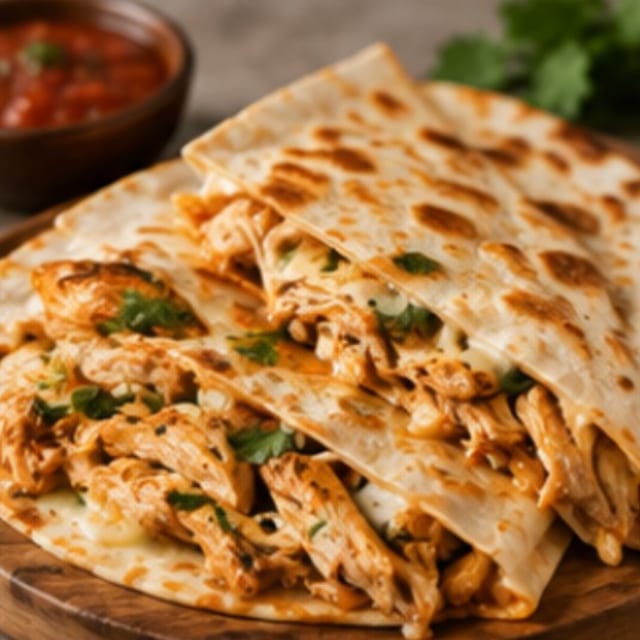 Chicken Quesadilla.