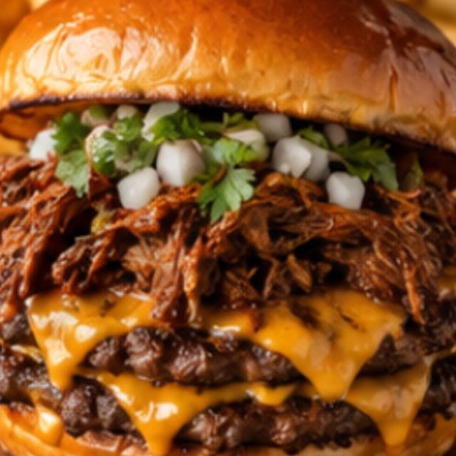 Birria Smash Burger.