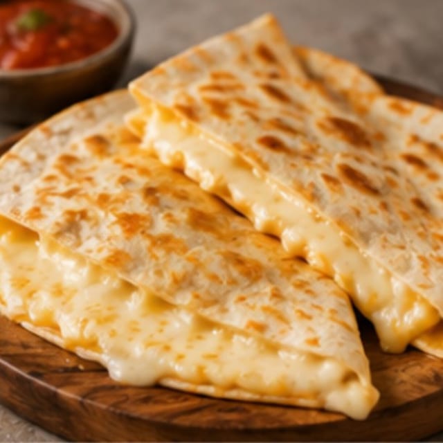 Cheese Quesadilla.